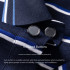 Pierre Cardin Men’s Polo Shirt (Blue Striped) P73113071A78